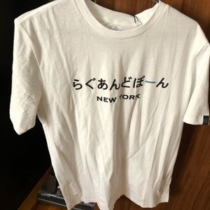 RAG AND BONE BRAND N WITH TAG T SHIRT SIZE MEDIUM